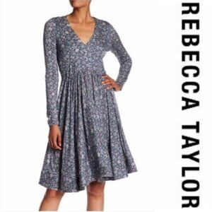 Rebecca Taylor Lavish Garden Long Sleeve Dress size 0